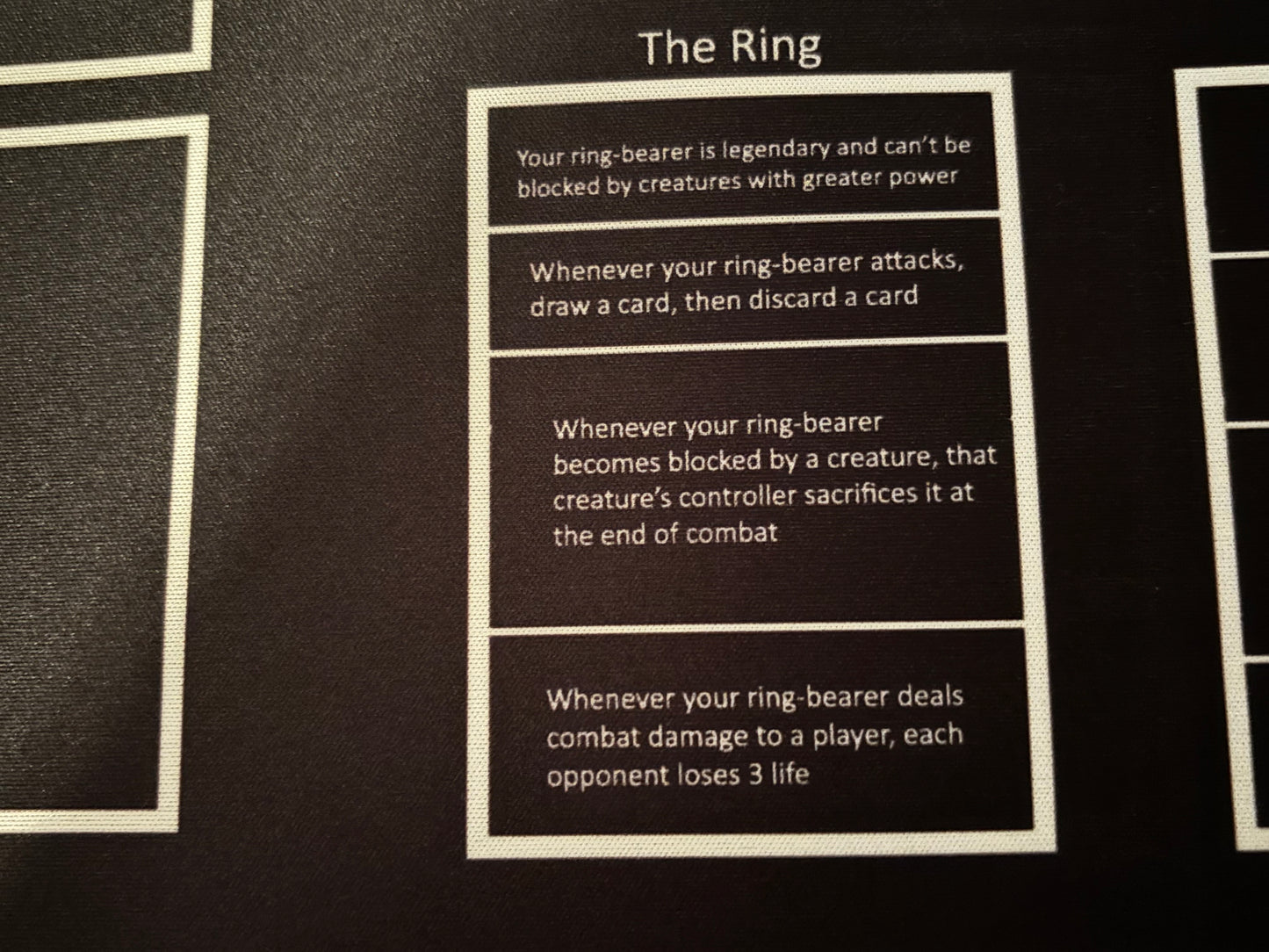 Magic the Gathering Dungeon Playmat with Zones